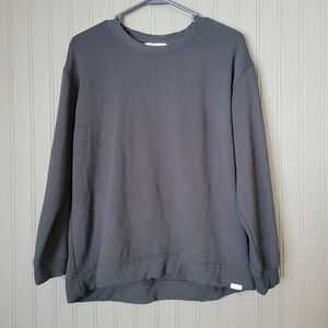 Orvis Classic Collection Long Sleeve Pullover Sweatshirt Black Women's Medium